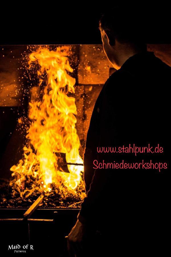 Hof Vierzehnender Im Hohen Venn - 70Qm Fachwerk-Studio - Grosses Wohn-Schlafzimmer Mit Dachterrasse Und Kaminofen - Separate Kueche - Perfekt Fuer Paare - Monschau - Eifel - Hunde Willkommen - Islandpferde Экстерьер фото