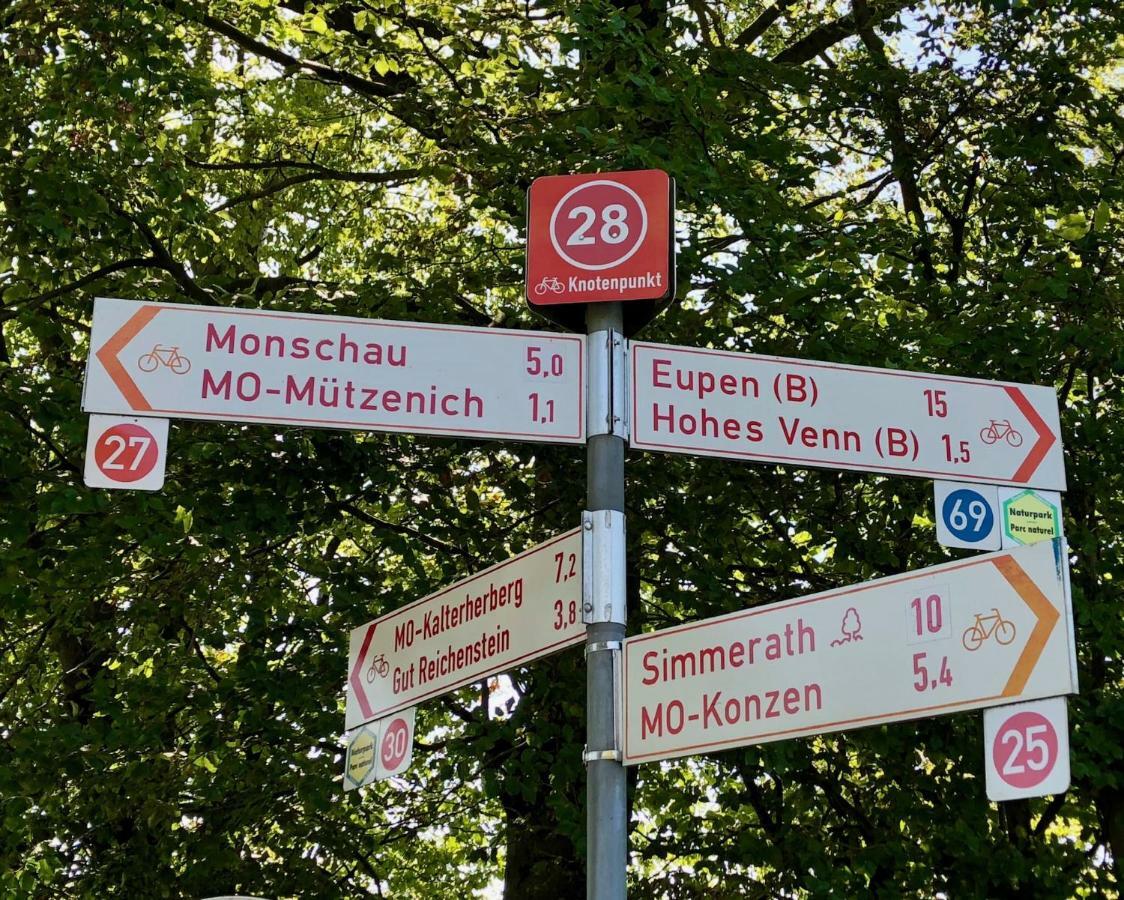 Hof Vierzehnender Im Hohen Venn - 70Qm Fachwerk-Studio - Grosses Wohn-Schlafzimmer Mit Dachterrasse Und Kaminofen - Separate Kueche - Perfekt Fuer Paare - Monschau - Eifel - Hunde Willkommen - Islandpferde Экстерьер фото
